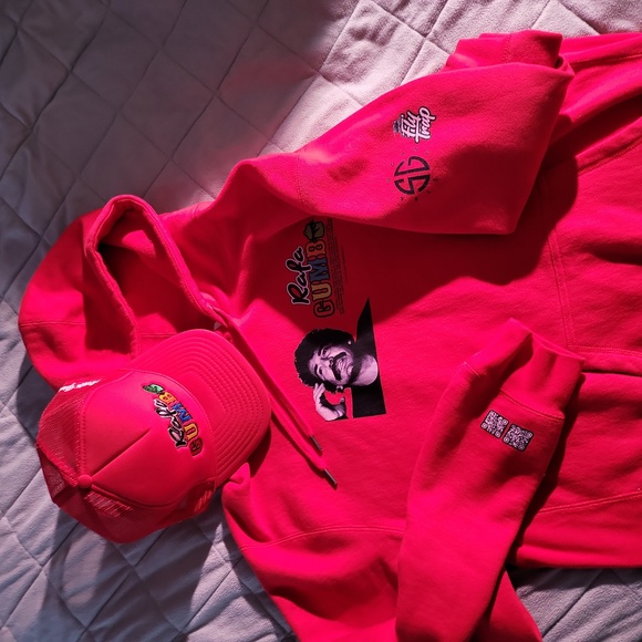 RAFA GUMBO...STRAIN GANG.... SUPER RARE HOODIE AND HAT .... BRAND NEW SIZE XL - Picture 1 of 10